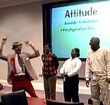 Buford Fuddwhacker - positive attitude